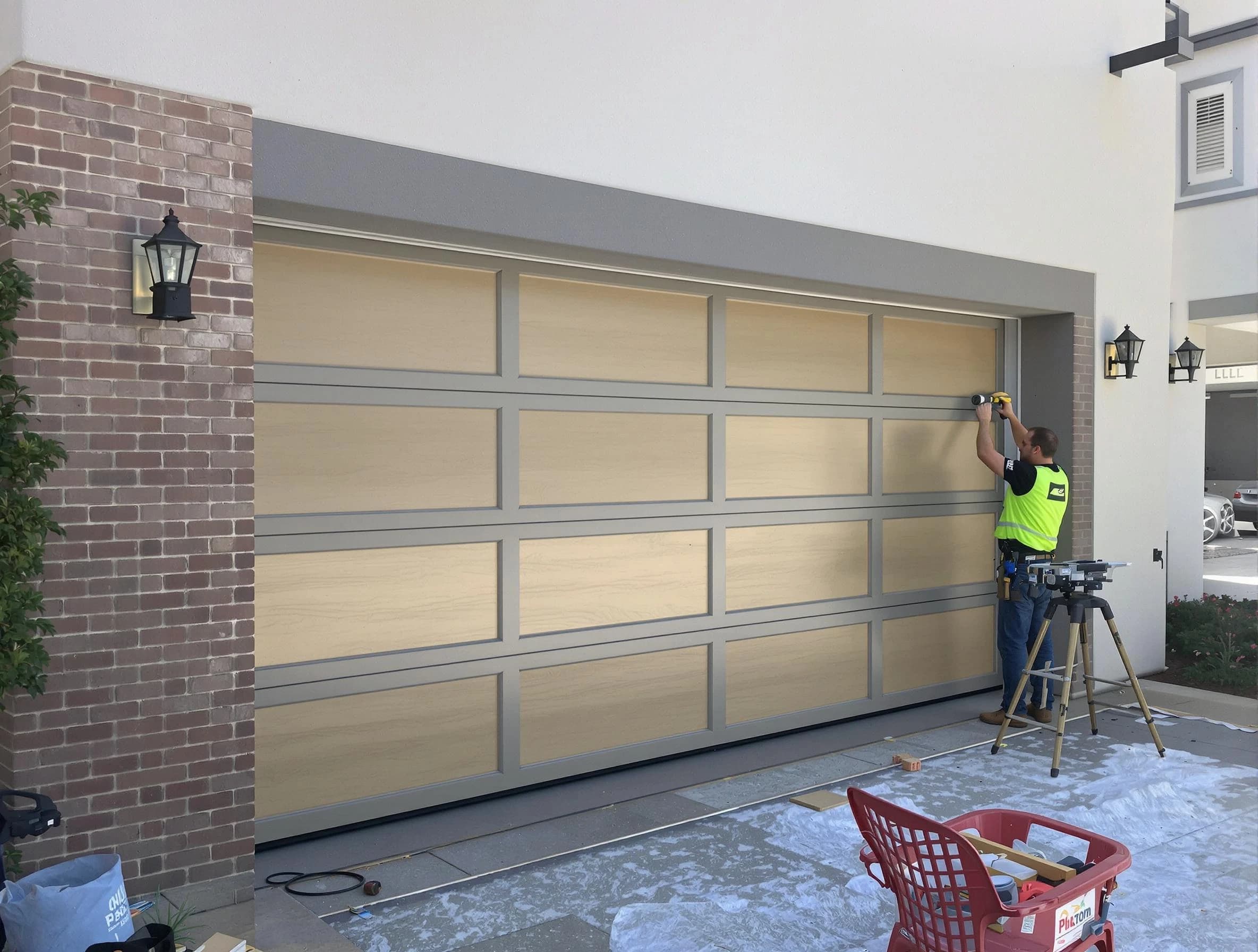 Garage door replacement service by Revere Garage Door Repair in Revere