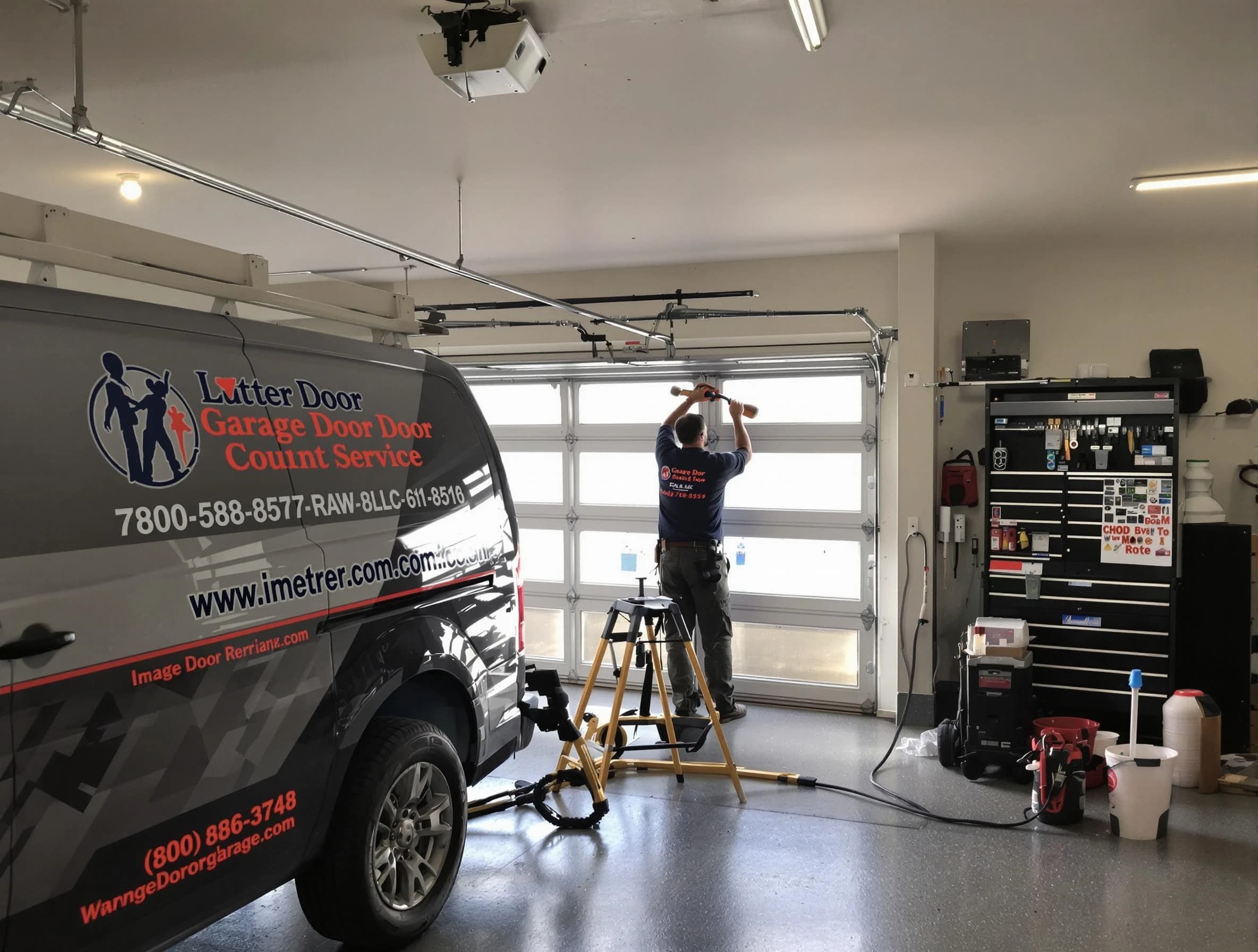 Revere Garage Door Repair rapid response team performing same-day repair in Revere