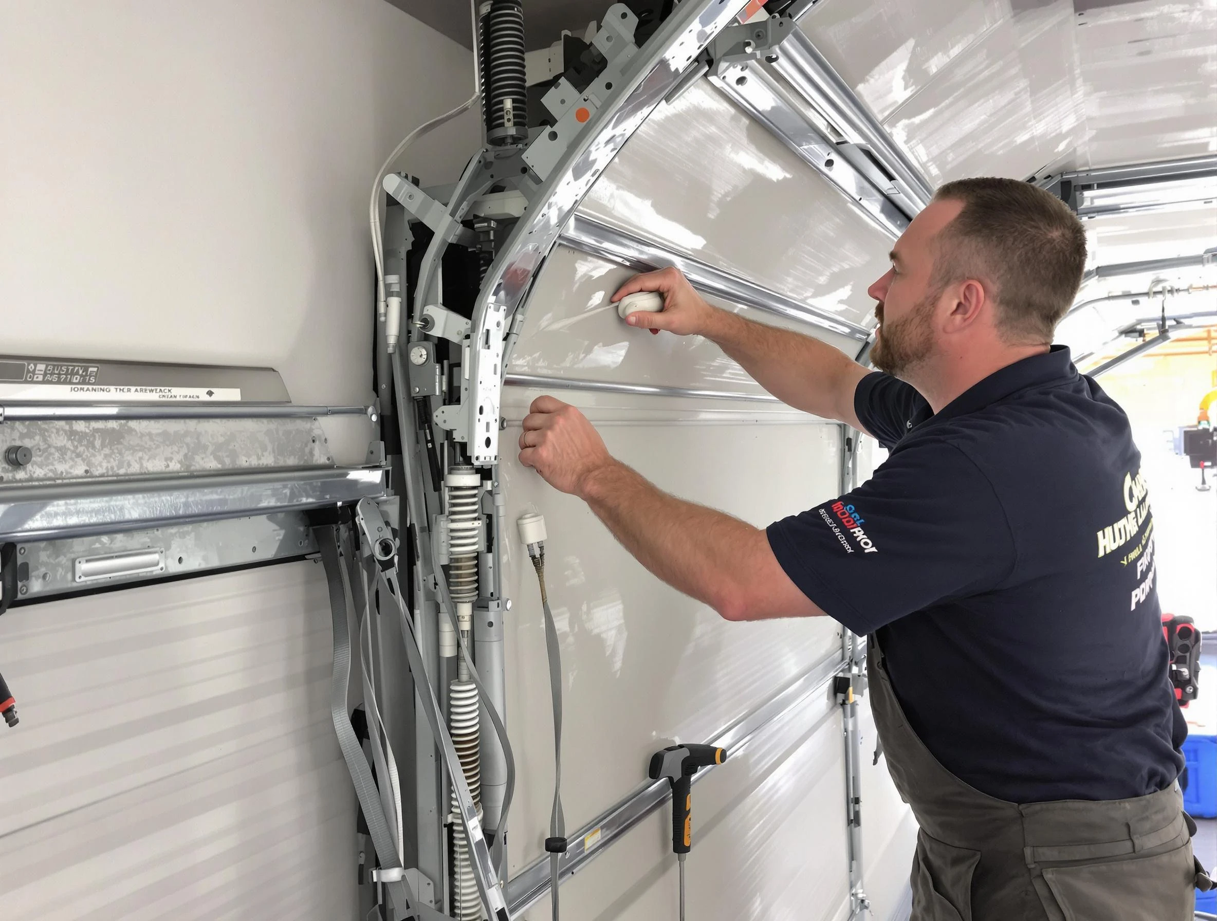 Noisy Garage Door Fix in Revere